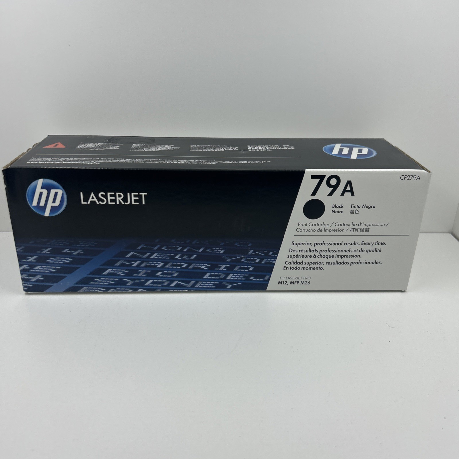 New HP CF279A / 79A Black OEM LaserJet Toner Cartridge