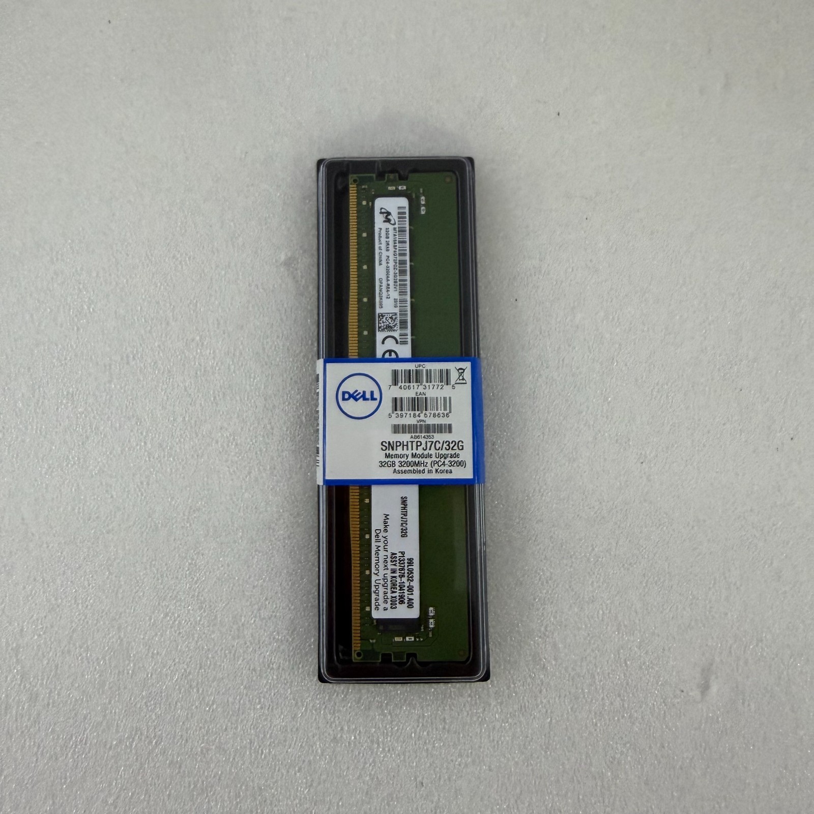 DELL SNPHTPJ7C/32G 32G DDR4 3200Mhz Server Ram 