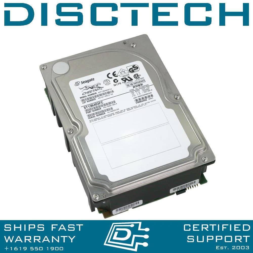 Seagate Cheetah 36FC ST136403FC 36GB 3.5" 10K FC-AL Fibre / Fiber Channel HDD