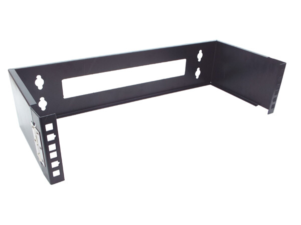 CNAweb 2U 19-Inch Hinged Wall Mount Bracket Network Equipment Rack
