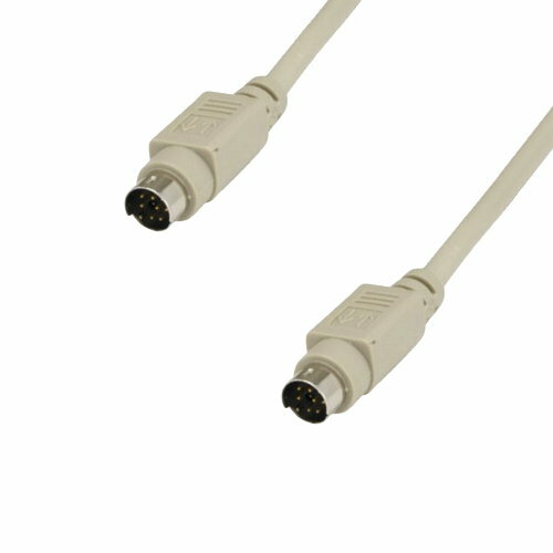 KNTK 6ft Mini DIN 8 to MDIN8 Cable Male to Male for Mac Data Straight Wires