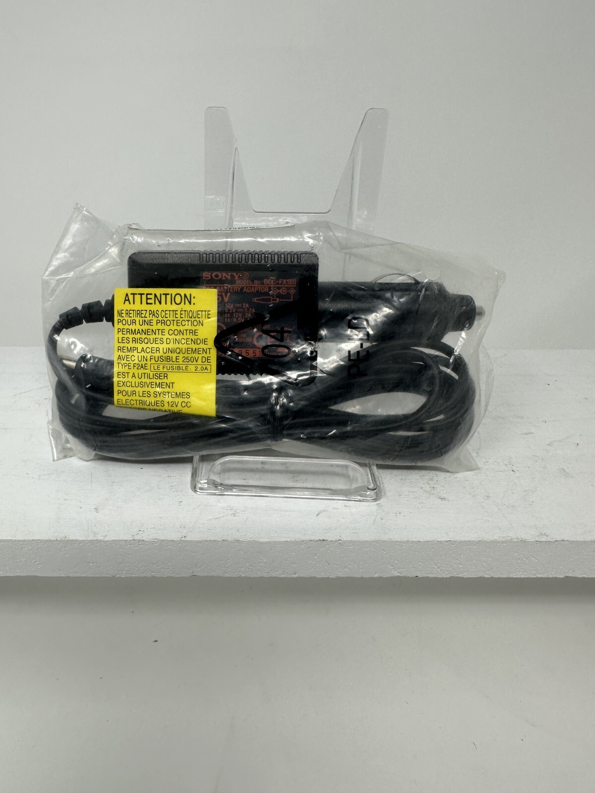Genuine Sony Playstation 2/ Ps2 Car Battery Adaptor DCC-FX160 VIDEO GAMES