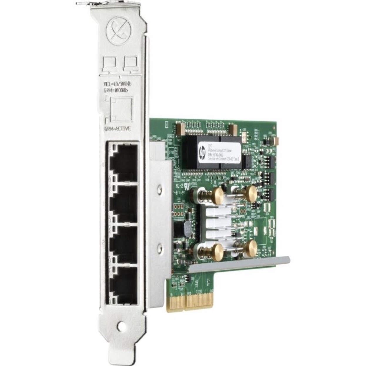 HPE 647592-001 Ethernet 1gb 4-port 331t Adapter - Network Adapter - 4 Ports