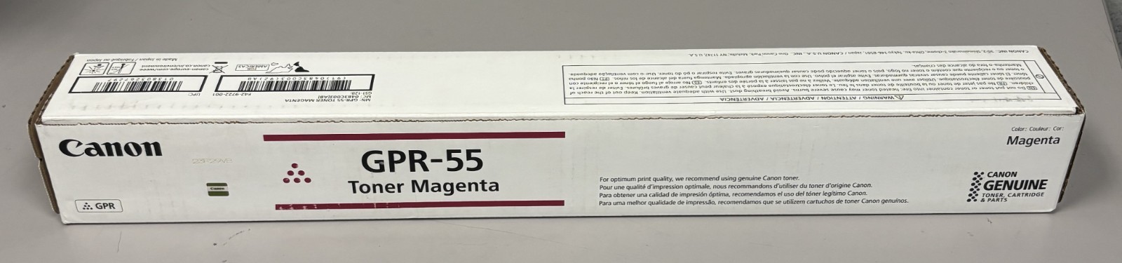 Canon Genuine GPR-55 Magenta Toner 0483C003(AB) OEM Original IR ADV C5560