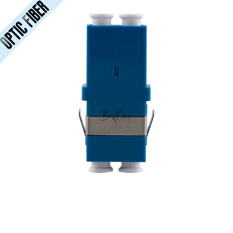 25Pcs LC to LC SM/MM Duplex Optic Fiber Connector Fiber Optical Coupler Adapter 