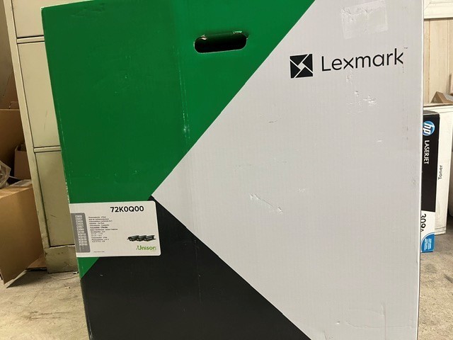 Lexmark CX820 Photoconductor 3 pack 72K0P00 CMYK (72K0Q00) Sealed Box w/tear