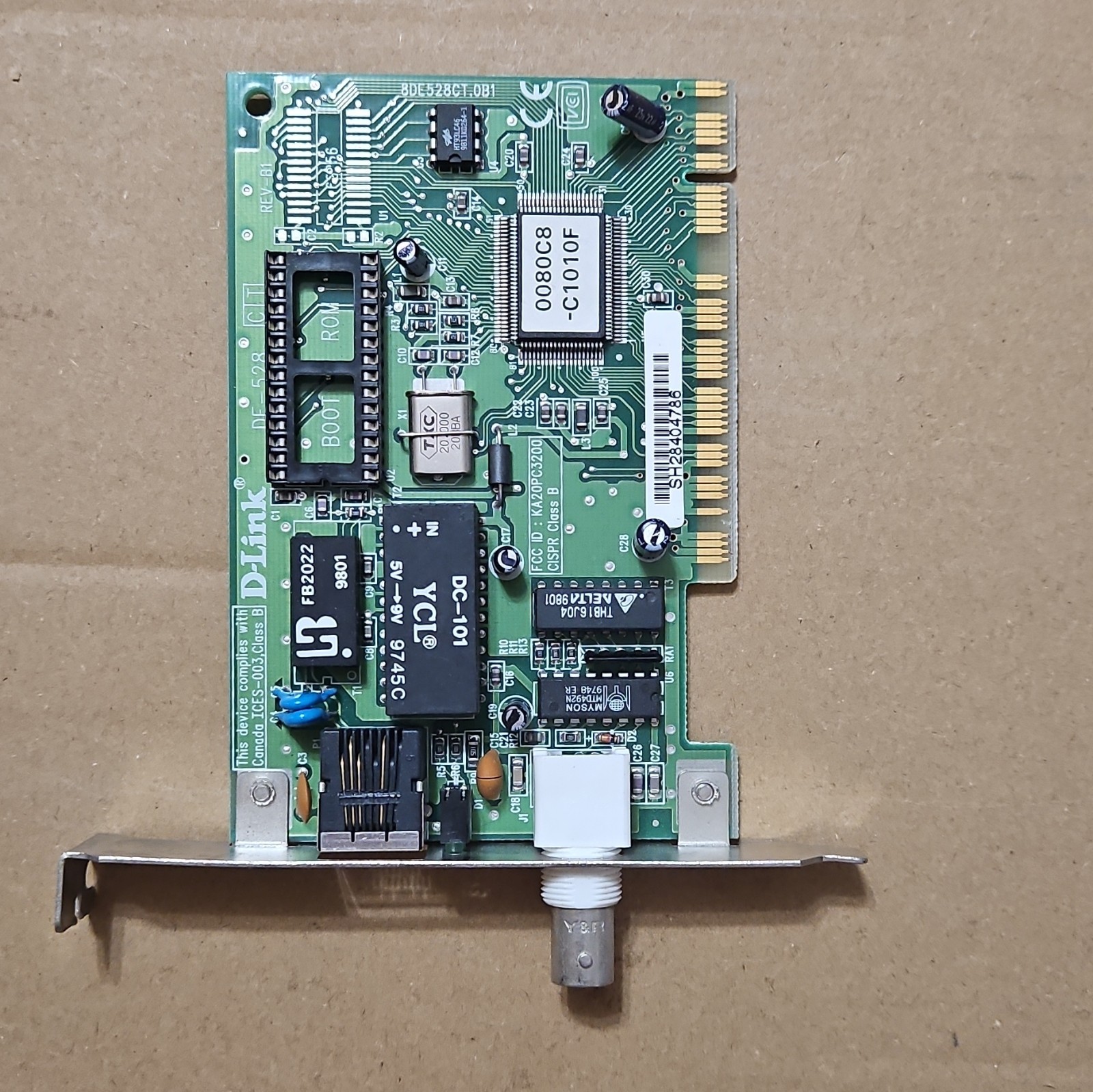 D-Link Corporation PCI LAN Card DE528CT