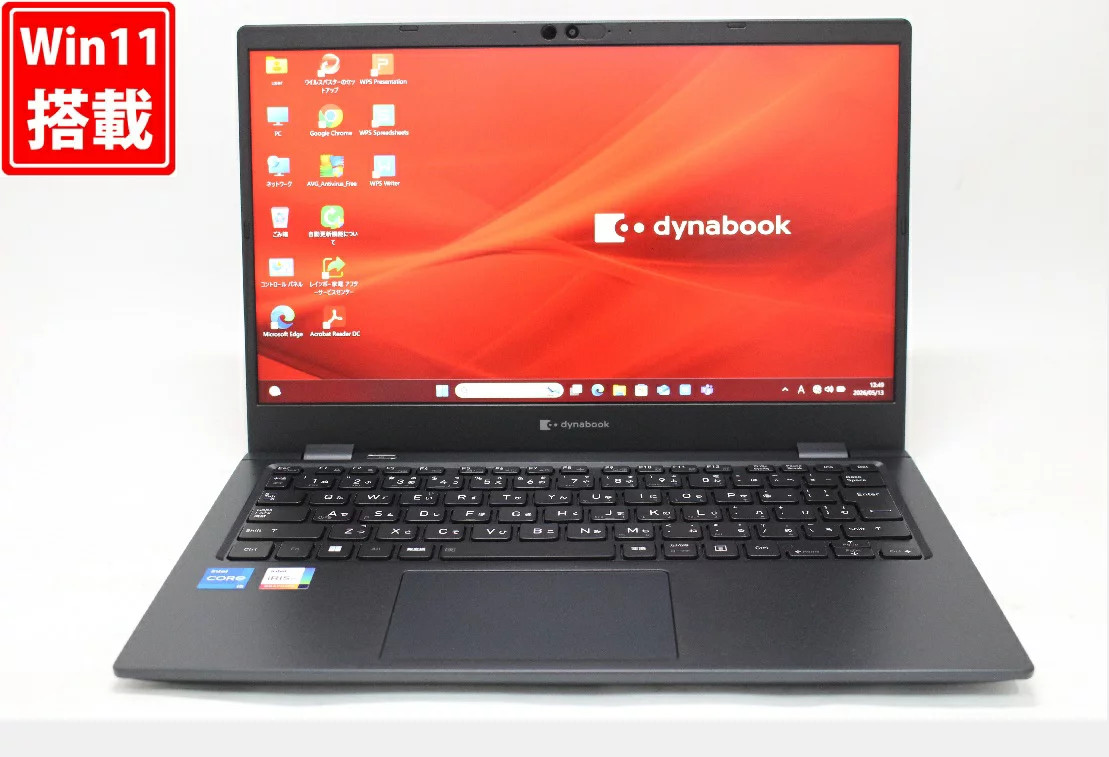 TOSHIBA dynabook G83KV Laptop 13.3 Inch Full HD Core i5-1240P 8GB DDR5 256GB