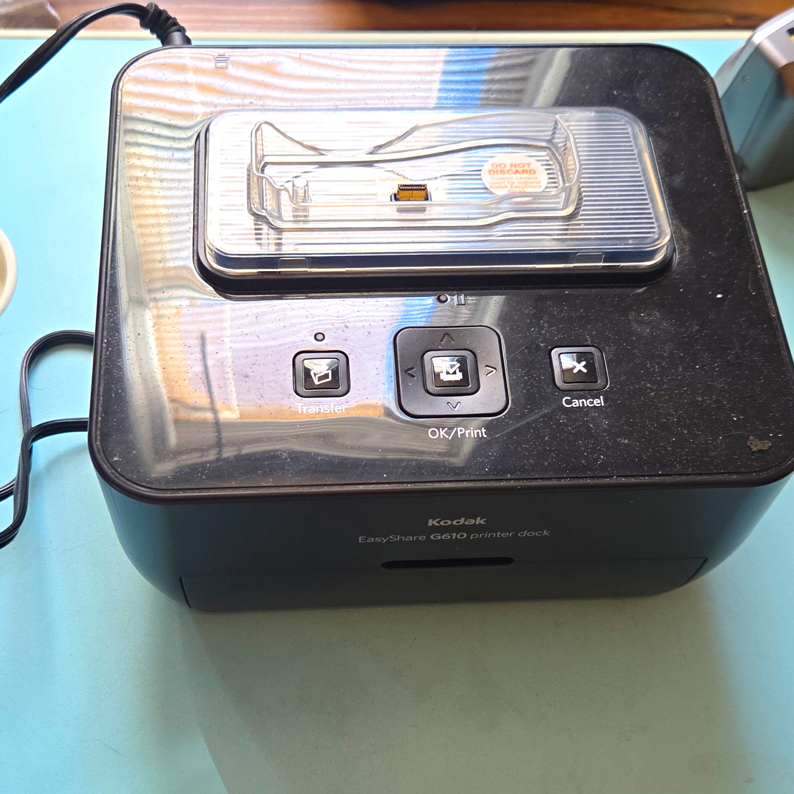 Kodak EasyShare G610 Dye Sublimation Photo Printer Dock Camera 4x6 Portable