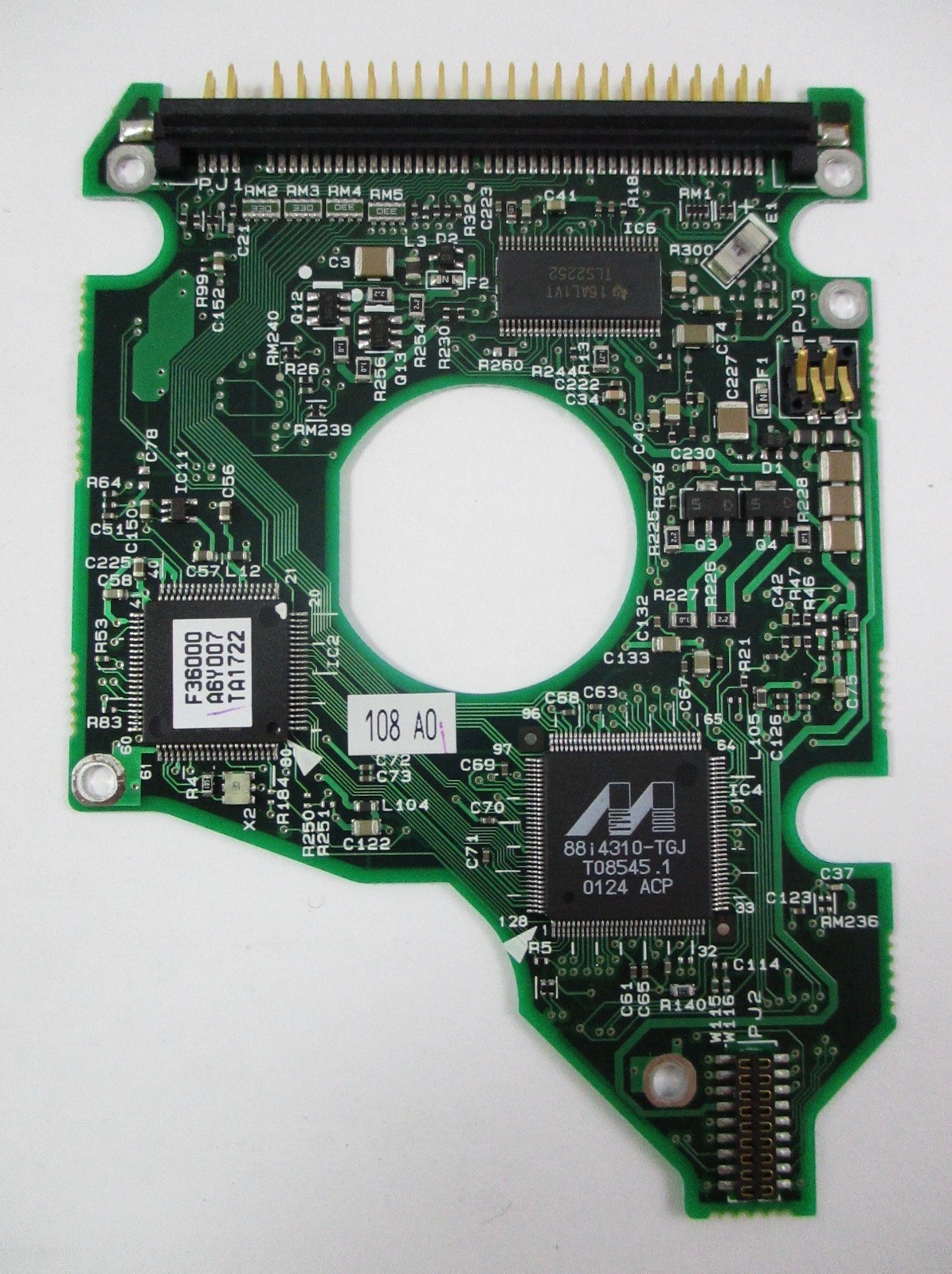 PCB for Toshiba 10GB  Internal 2.5” ATA Hard Drive HDD2151 MK1017GAP (For Parts)