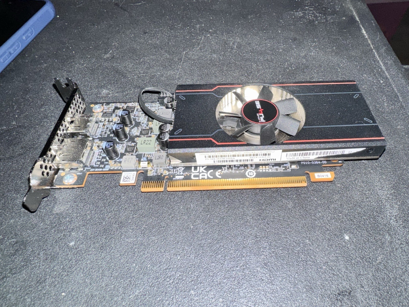 SAPPHIRE PULSE AMD Radeon RX 6400 4GB Low Profile Single-Slot GPU