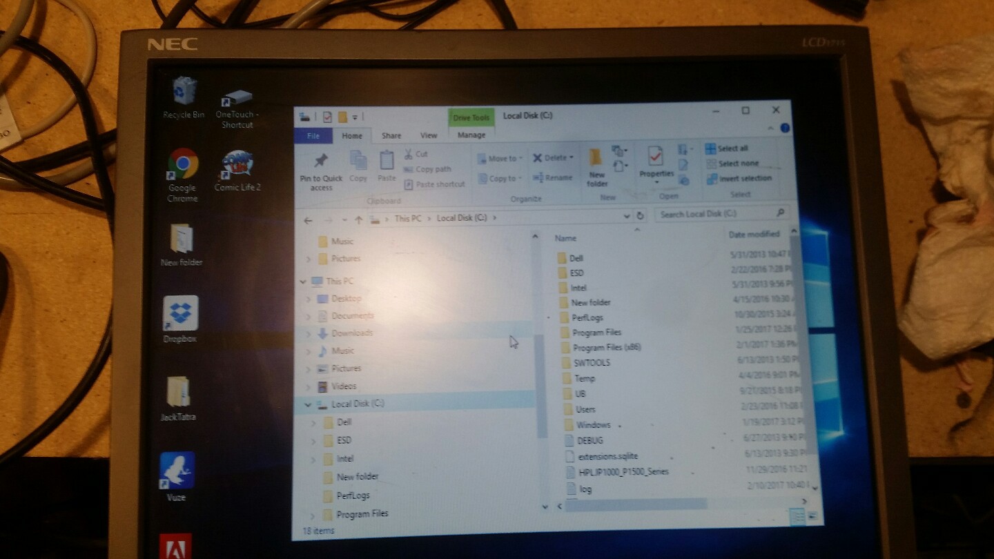 NEC LCD 1715