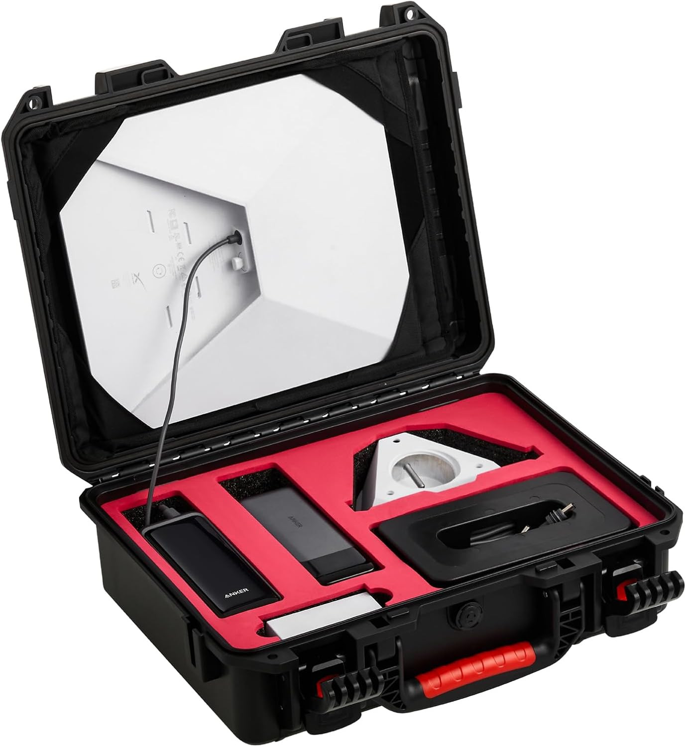 Starlink Mini Case, IP67 Waterproof Hard Travel Carrying Case for Starlink Mini