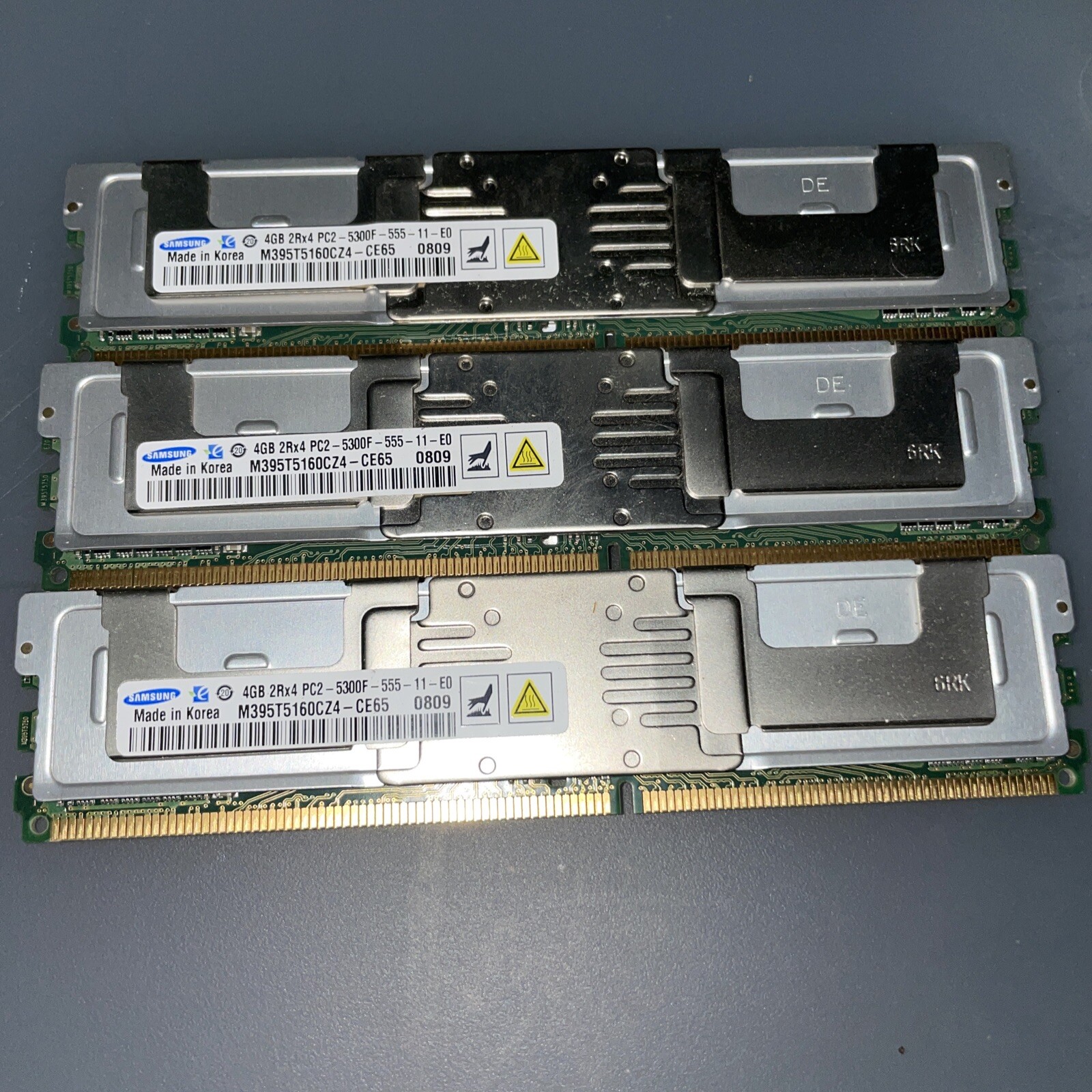 Samsung Server Only RAM - 4GB X 3 (12GB Total) PC2-5300F M395T5160CZ4-CE66