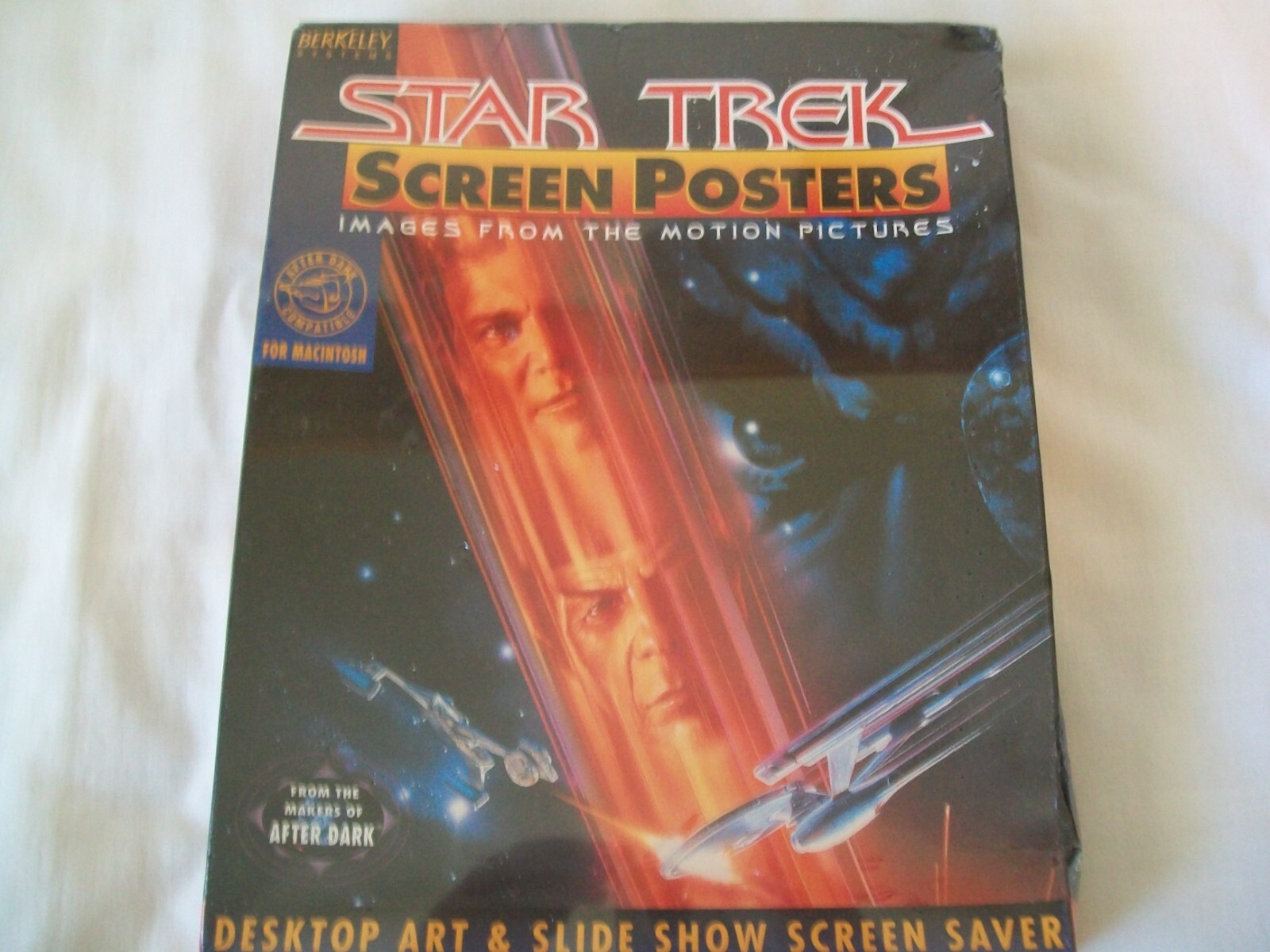 1994 Star Trek Screen Posters Images From The Motion Pictures Desktop Art - New