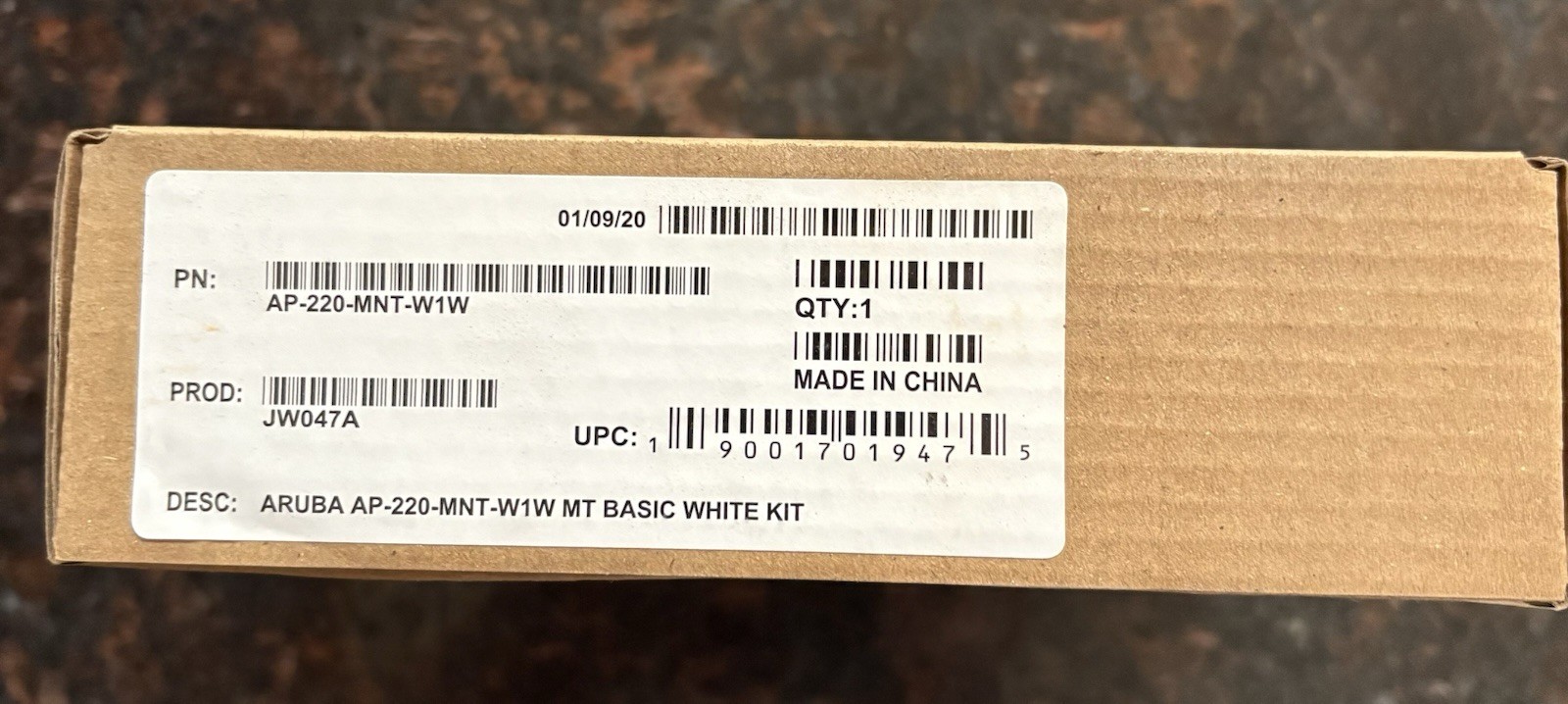 JW047A HPE Aruba AP-220-MNT-W1W AP-130-MNT Access PointMount- BRAND NEW Original