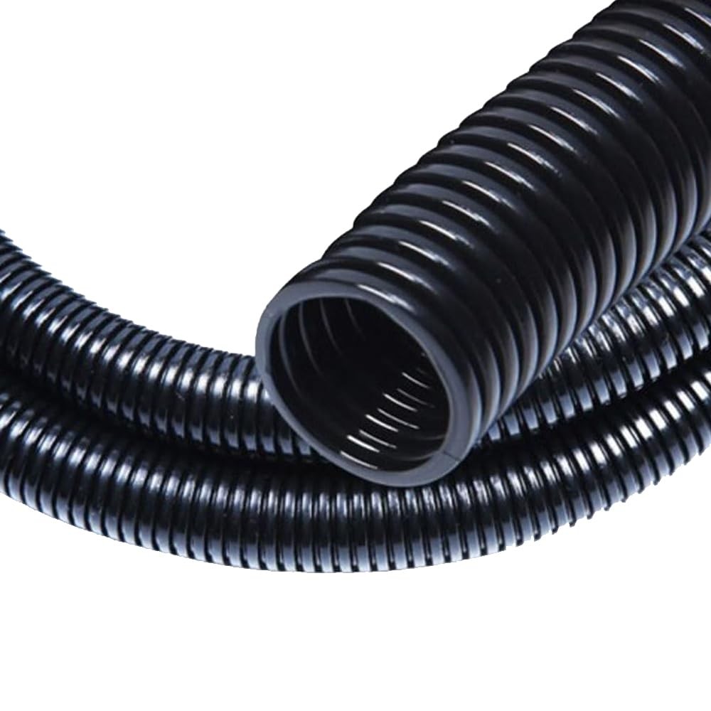 30 FT 1/4” Wire Loom Split Tubing,Dog Cat Cord Protector,Split Wire Loom Tubing