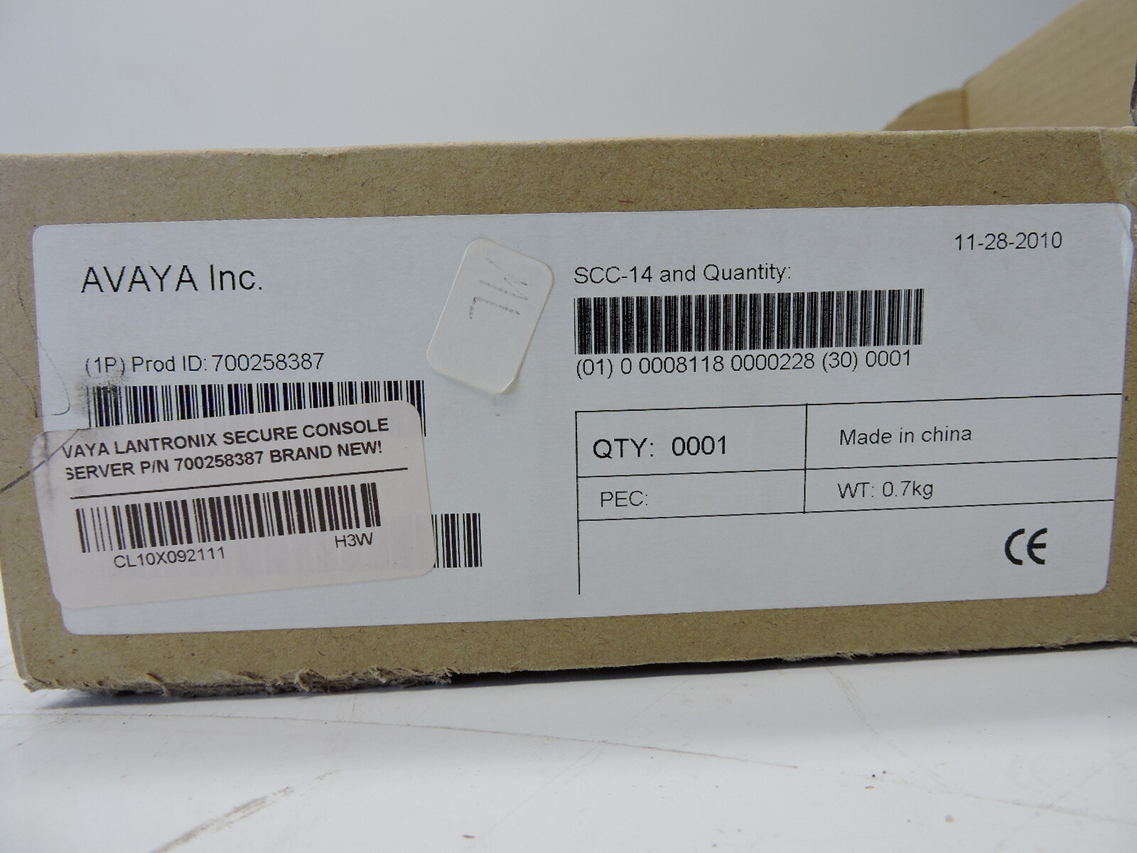 Lantronix SCS100 Secure Console Server (P/N: 700258387) - New in box