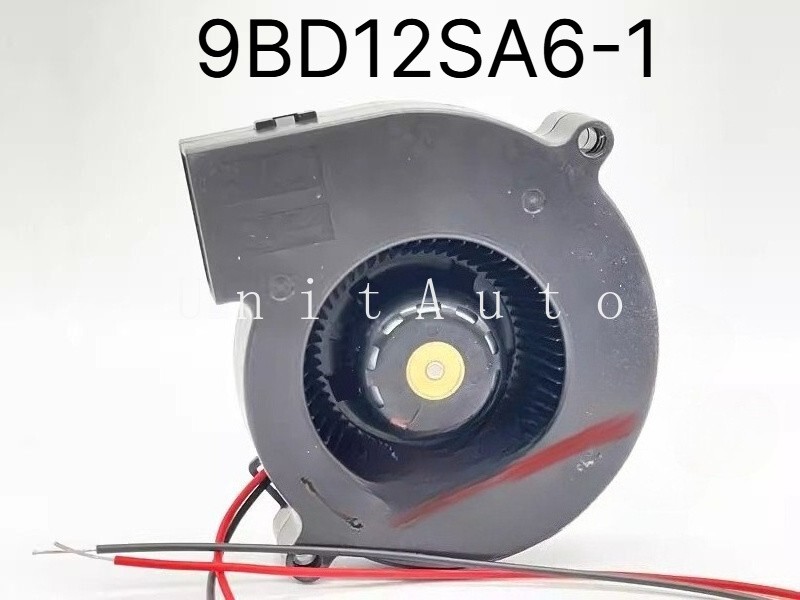 Sanyo 9BD12SA6-1 DC12V 0.28A 7620 2-Wire Turbo Cooling Fan Industrial Air Cooler