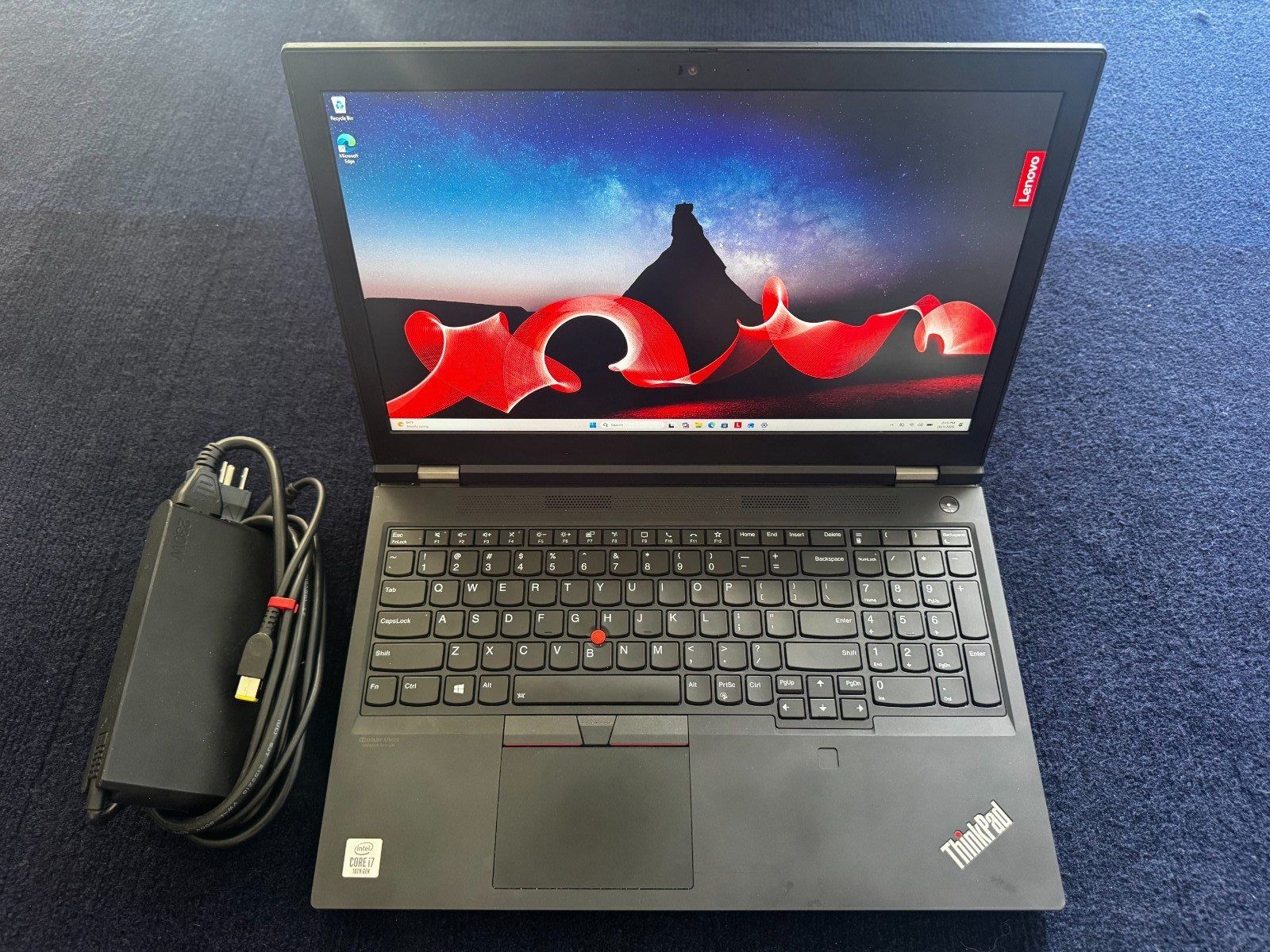 Lenovo P15 Gen 1  i7-10750H @ 2.6 GHz NVIDIA Quadro T200 32 GB 512GB Win 11 Pro