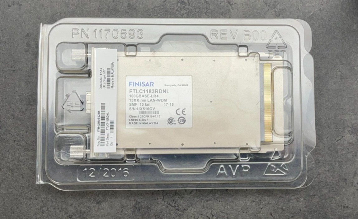 FINISAR FTLC1183RDNL CFP 100GBASE-LR4 10km-13xx nm LAN-WDM SMF