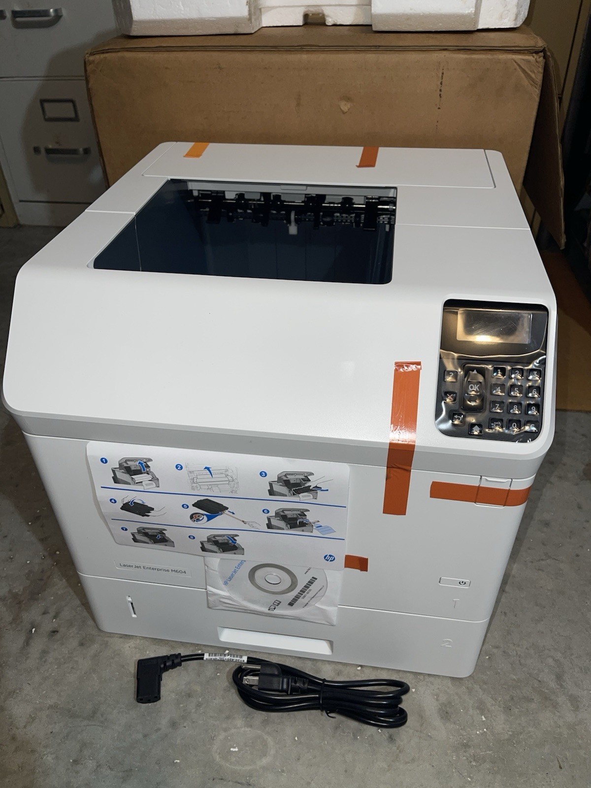 HP LaserJet Enterprise M604n Monochrome Printer - E6B67A