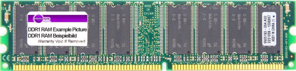 128MB Samsung DDR1 RAM PC2100U 266MHz CL2.5 M368L1713ETM-CB0 Memory Memory