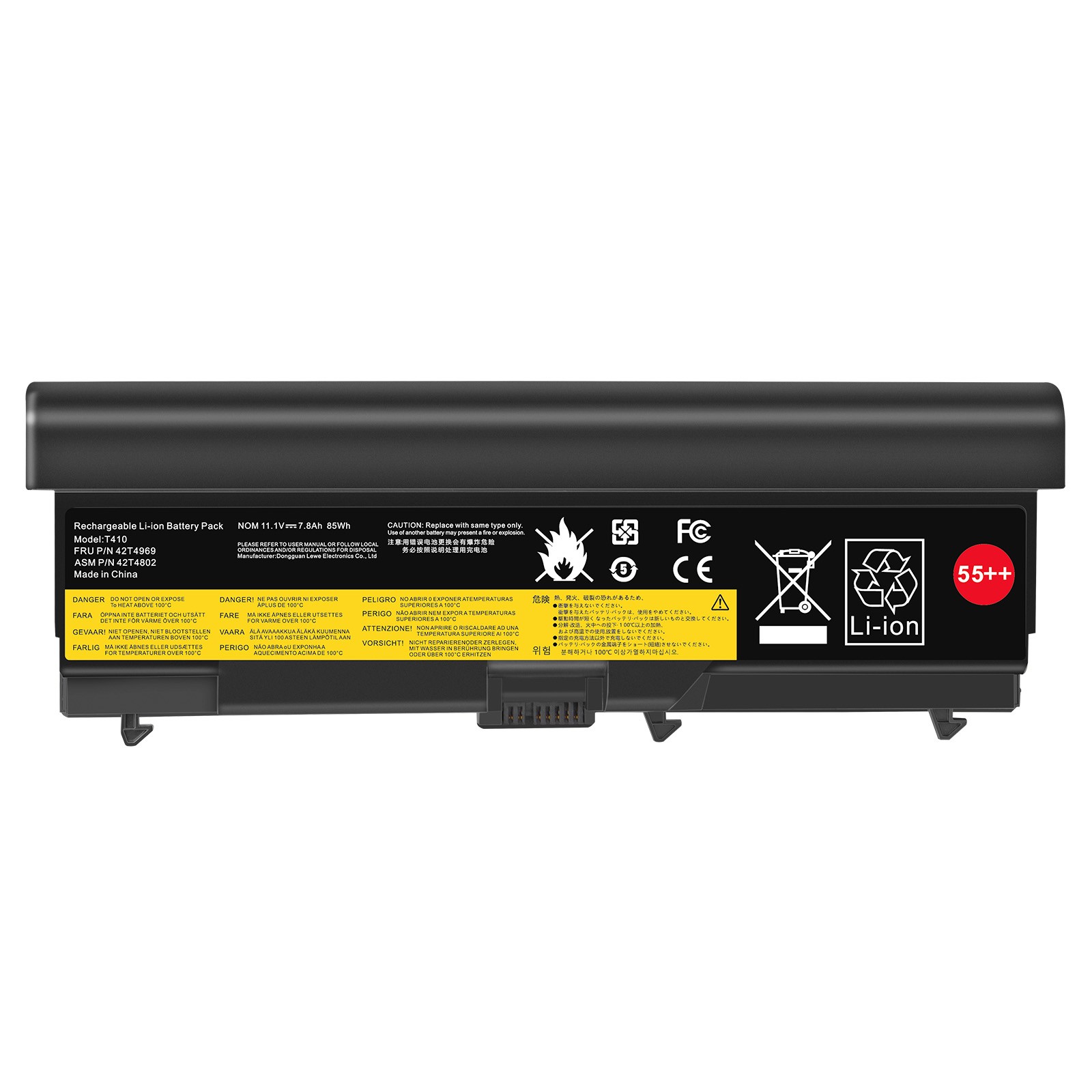 ❤️LOT 55++ Battery For Lenovo ThinkPad T410 T420 T510 T520 SL410 SL510 W510 86WH