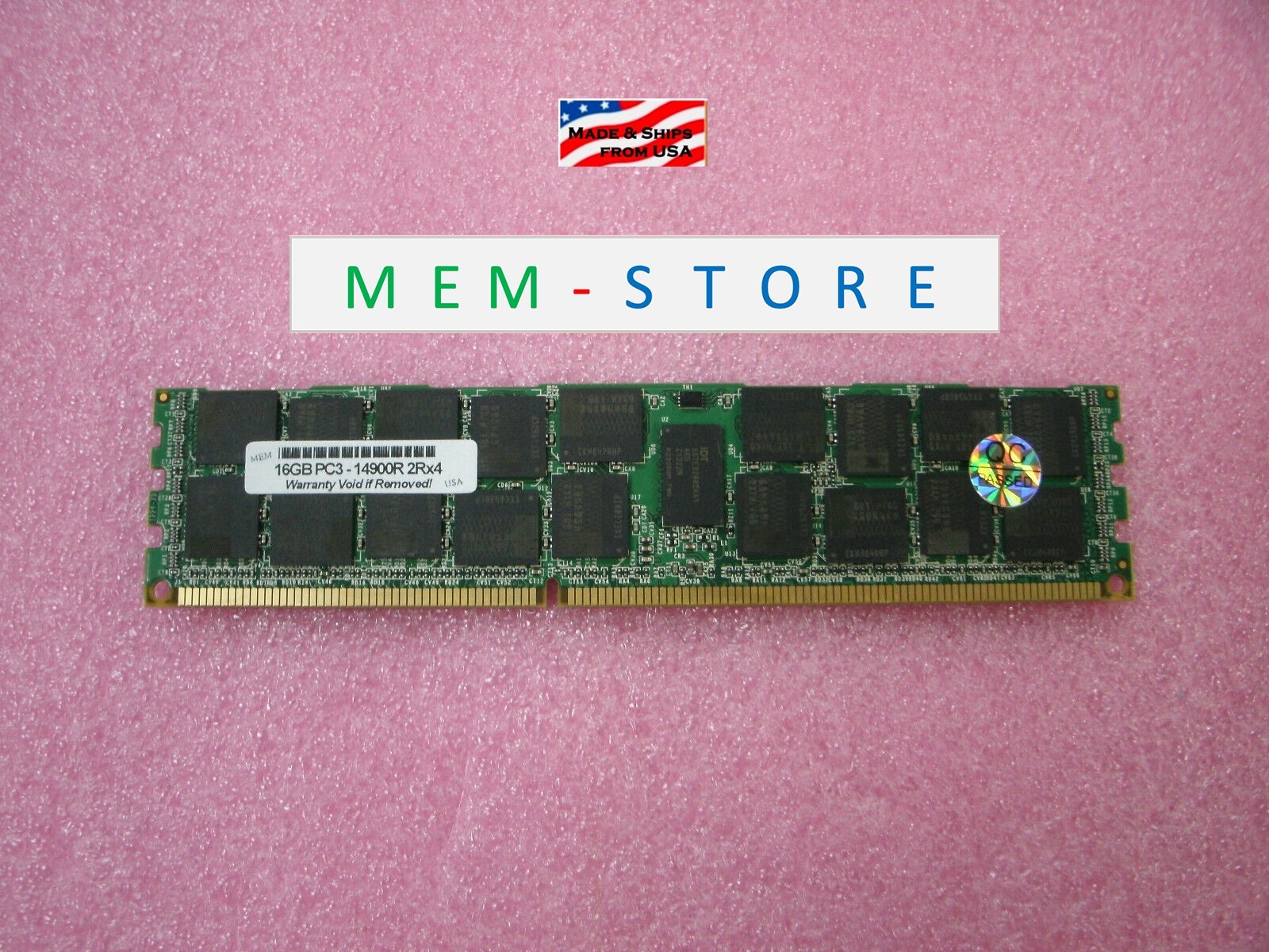 00D5047 00D5048 16GB PC3-14900 DDR3 1866MHz RDIMM Memory IBM x3650 M4 7915