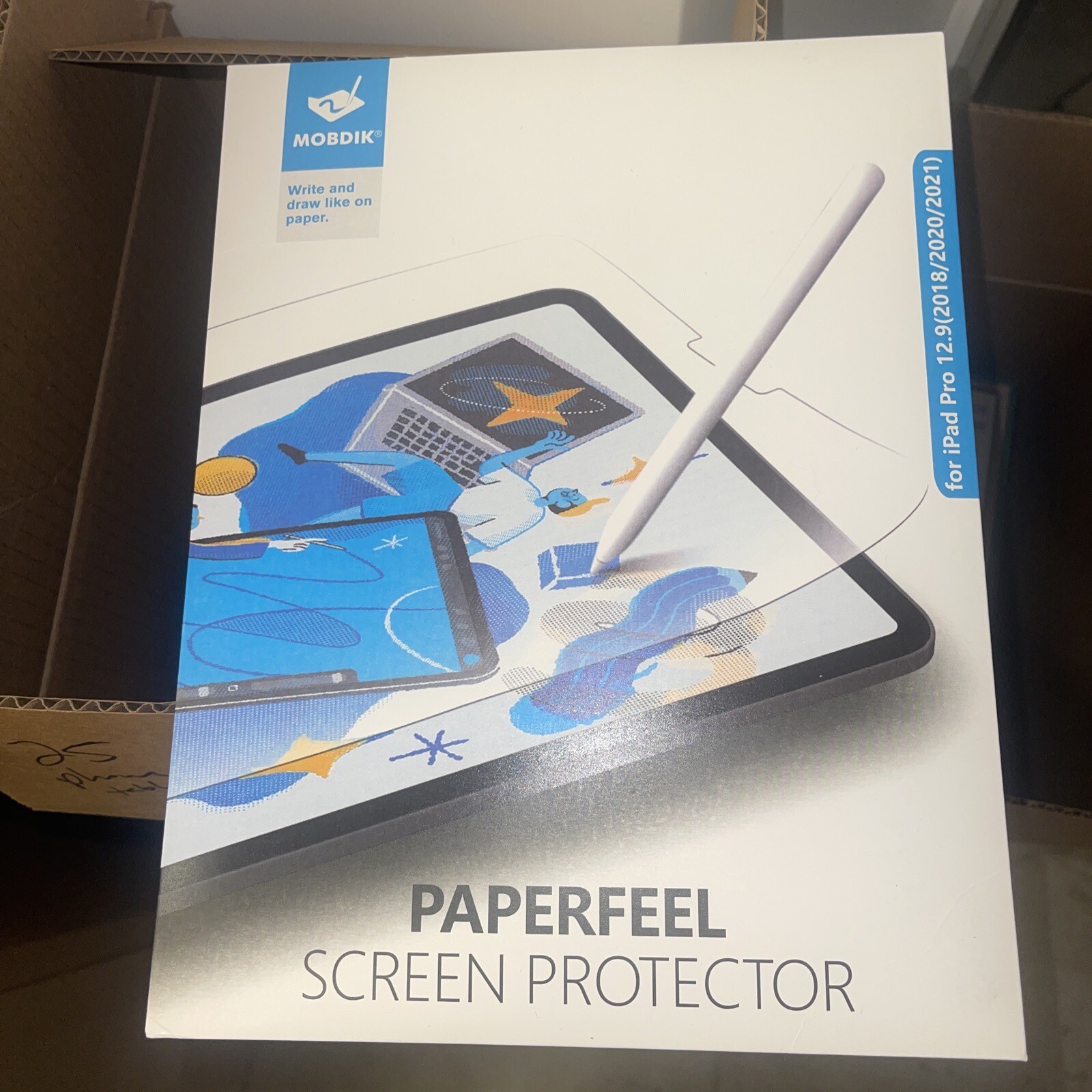 Mobdik Paperfeel Screen Protector For iPad Pro 12.9.. x20 Brand New Bulk Lot