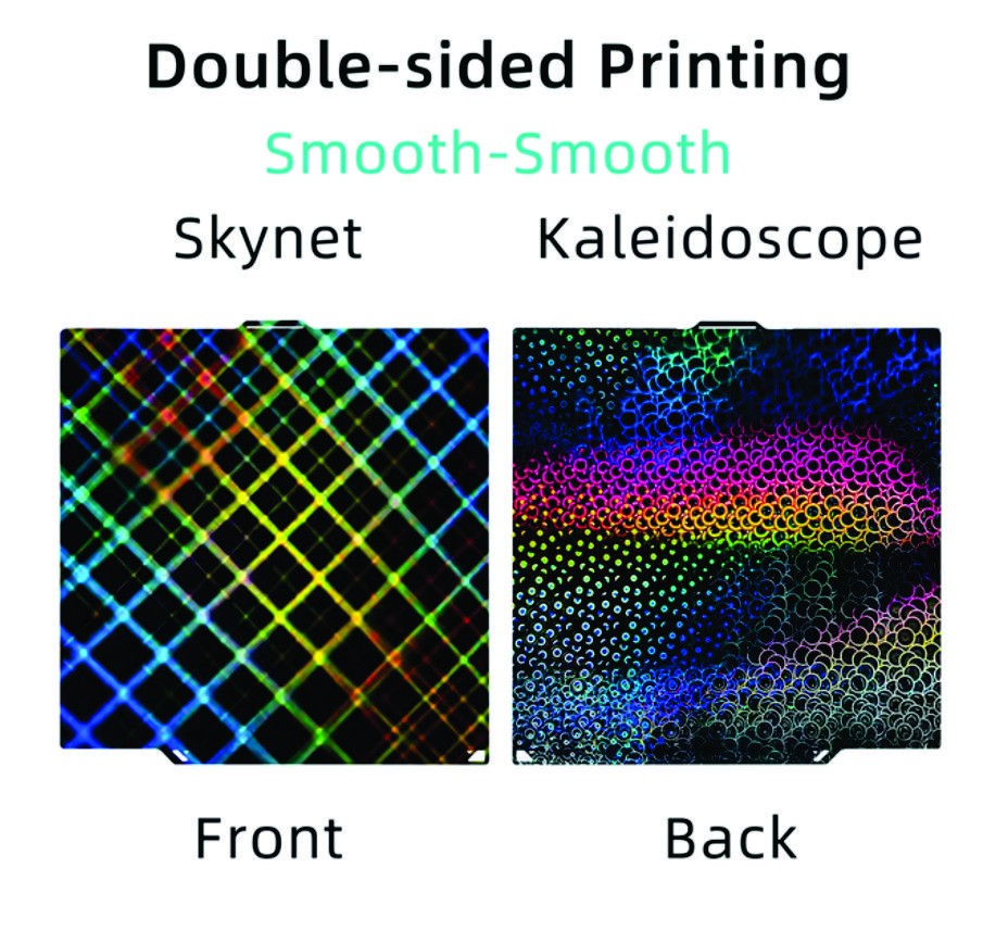 New Professional-Grade 3D Build Plate 260x271mm - Skynet & Kaleidoscope