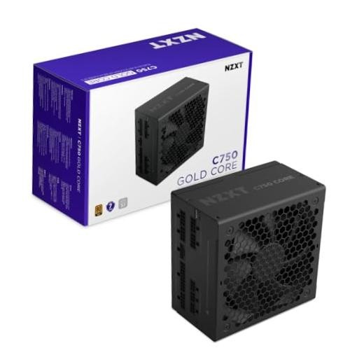 C750 Gold Core - ATX 3.1 Power Supply, 80+ Gold 750W Black Gold Core ATX 3.1