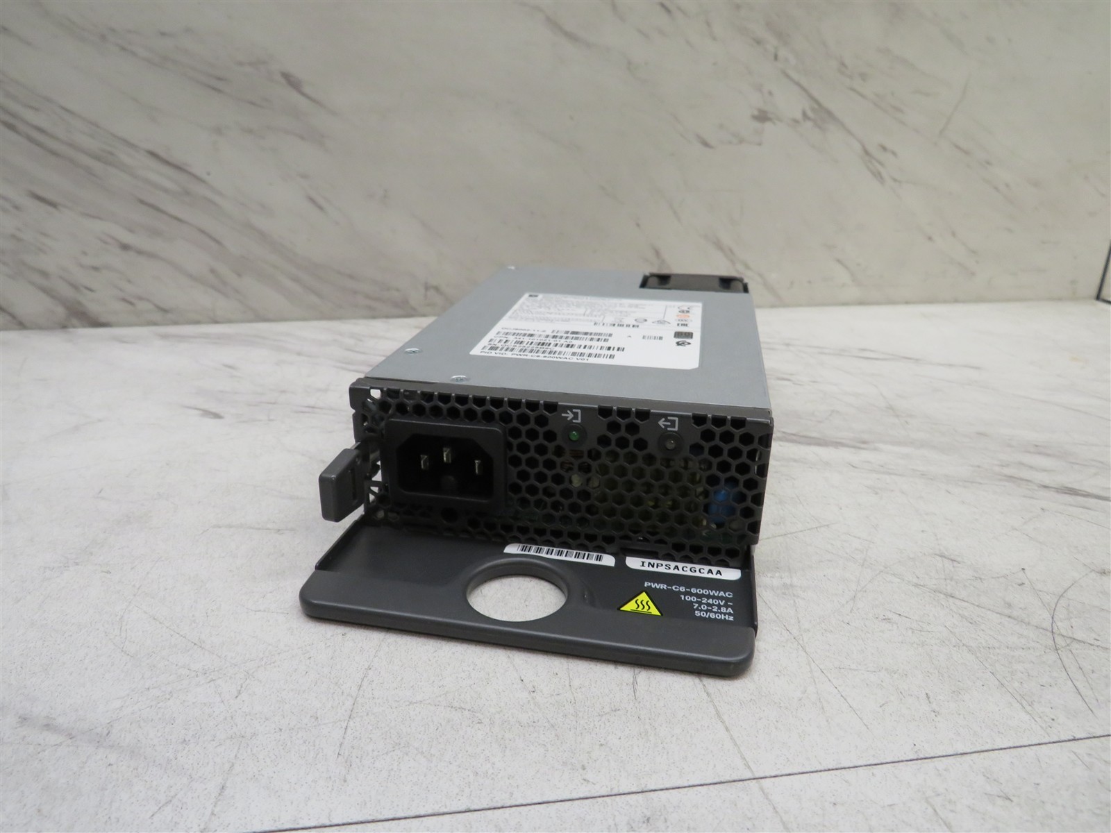 Cisco PWR-C6-600WAC V01 600W AC Power Supply Catalyst C9200 Tested