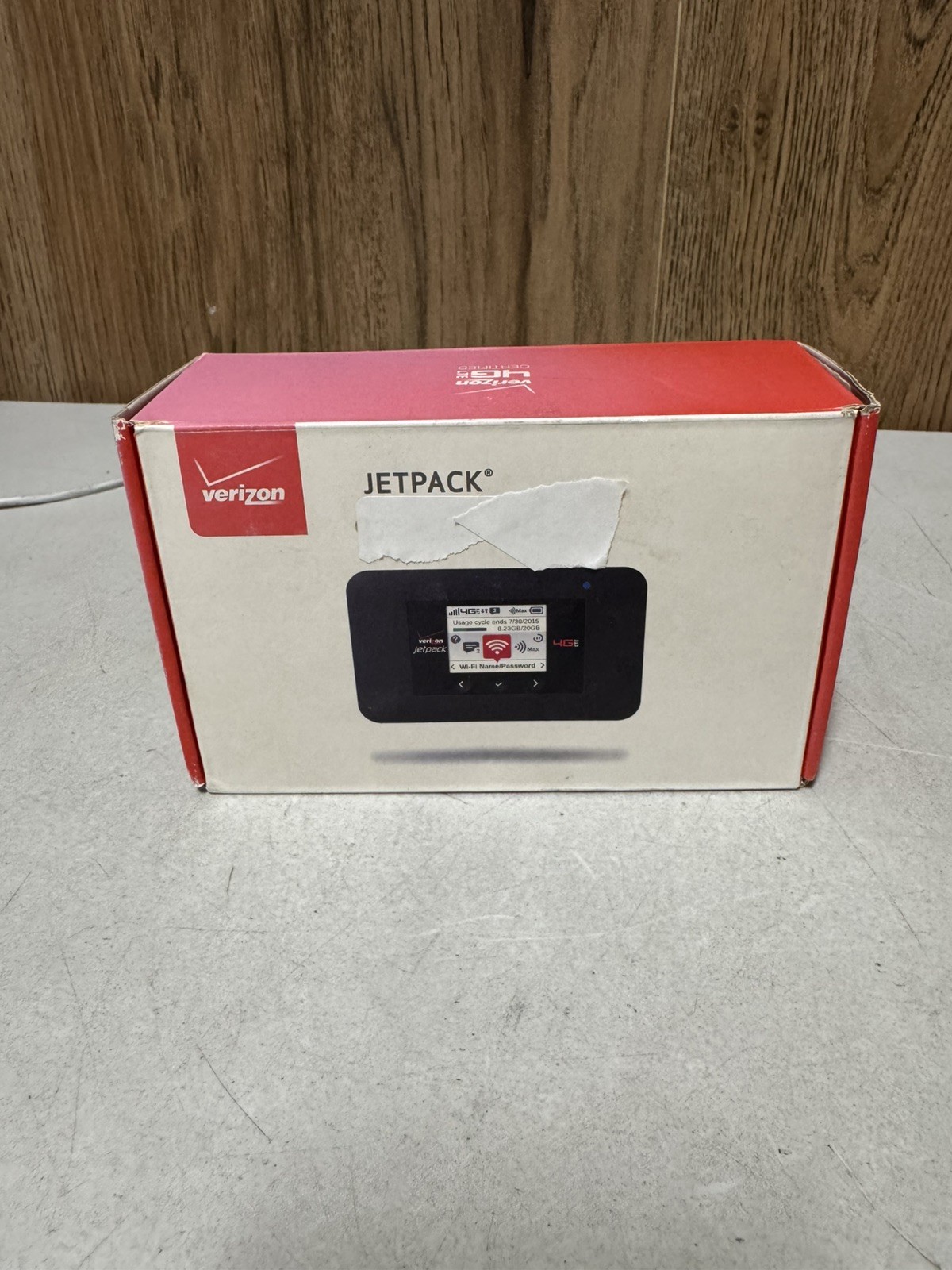 Verizon Jetpack NETGEAR AirCard AC791L 4G LTE Mobile Hotspot Box untested 