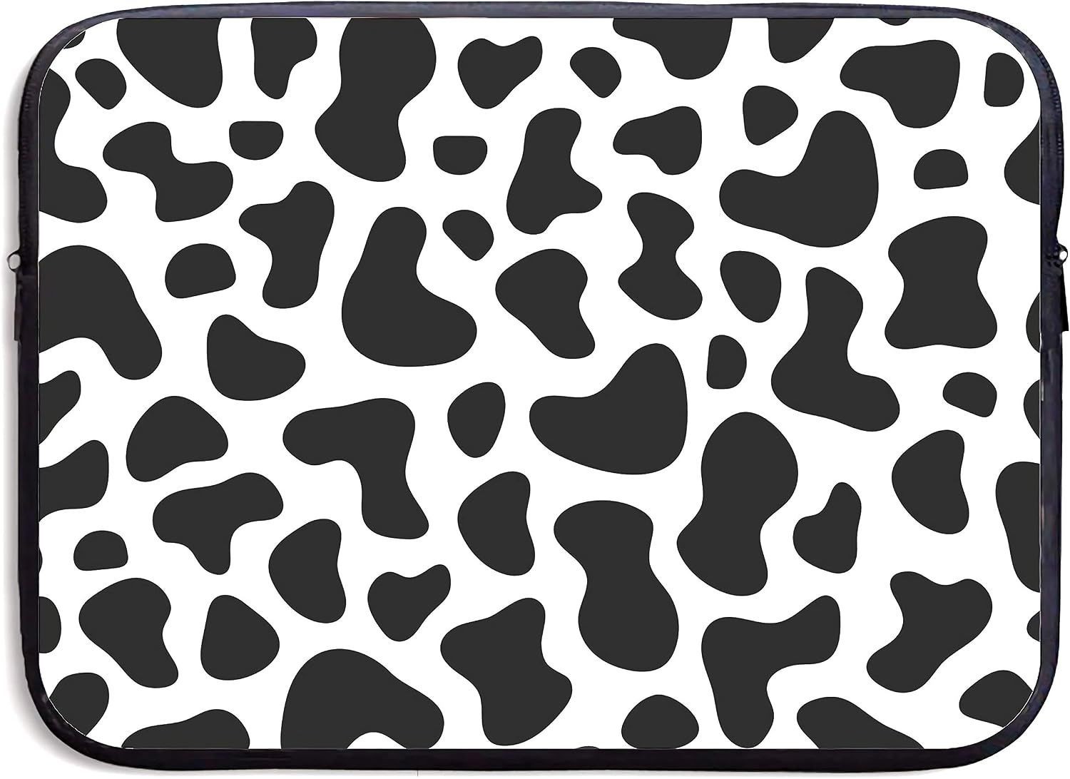 Laptop Sleeve Case Cow Print Notebook Computer Cover Bag for 13-15 Inch Laptop