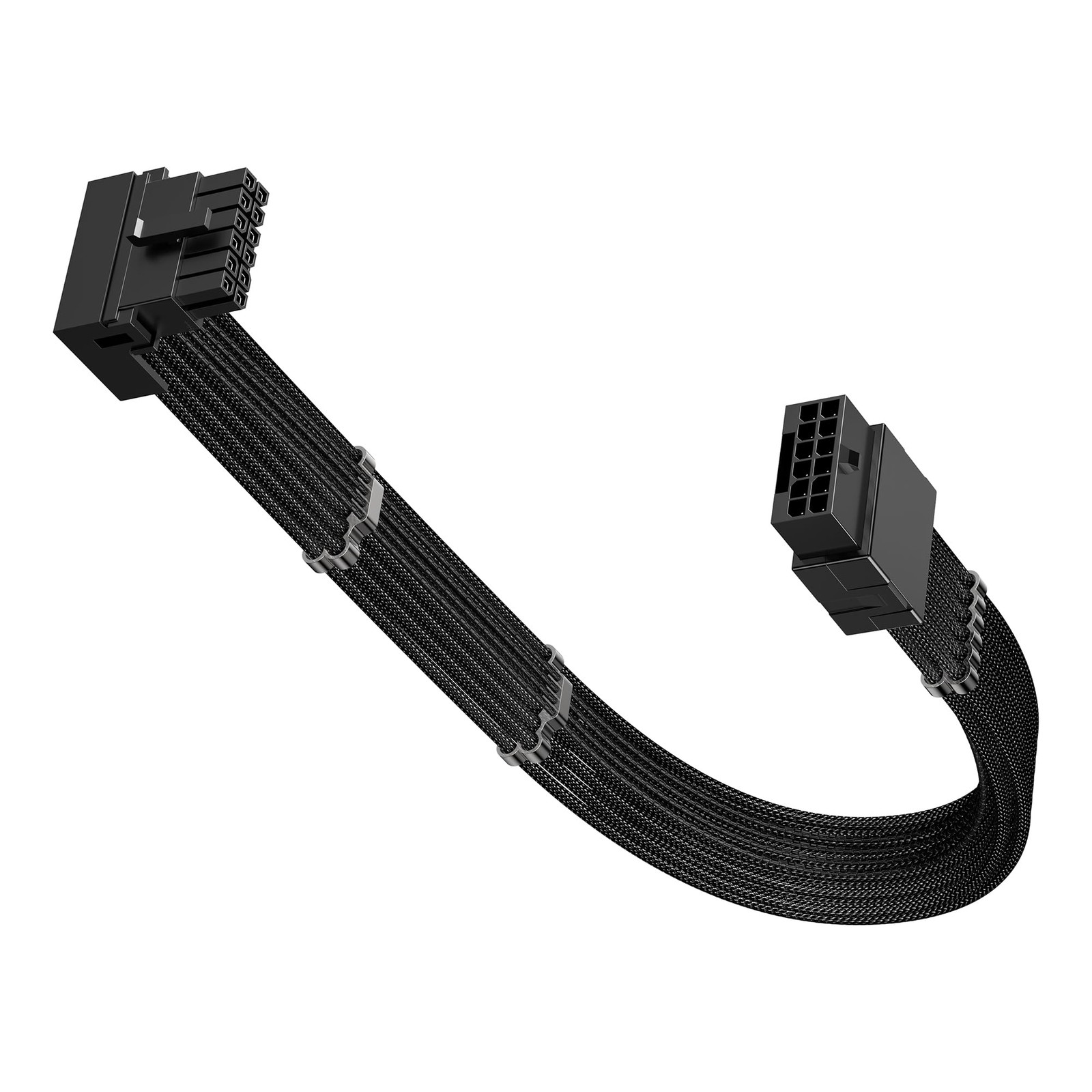 PCIE 5.0/5.1 16 Pin GPU Adapter 90 Degree 12VHPWR Right Angle Extender Type B