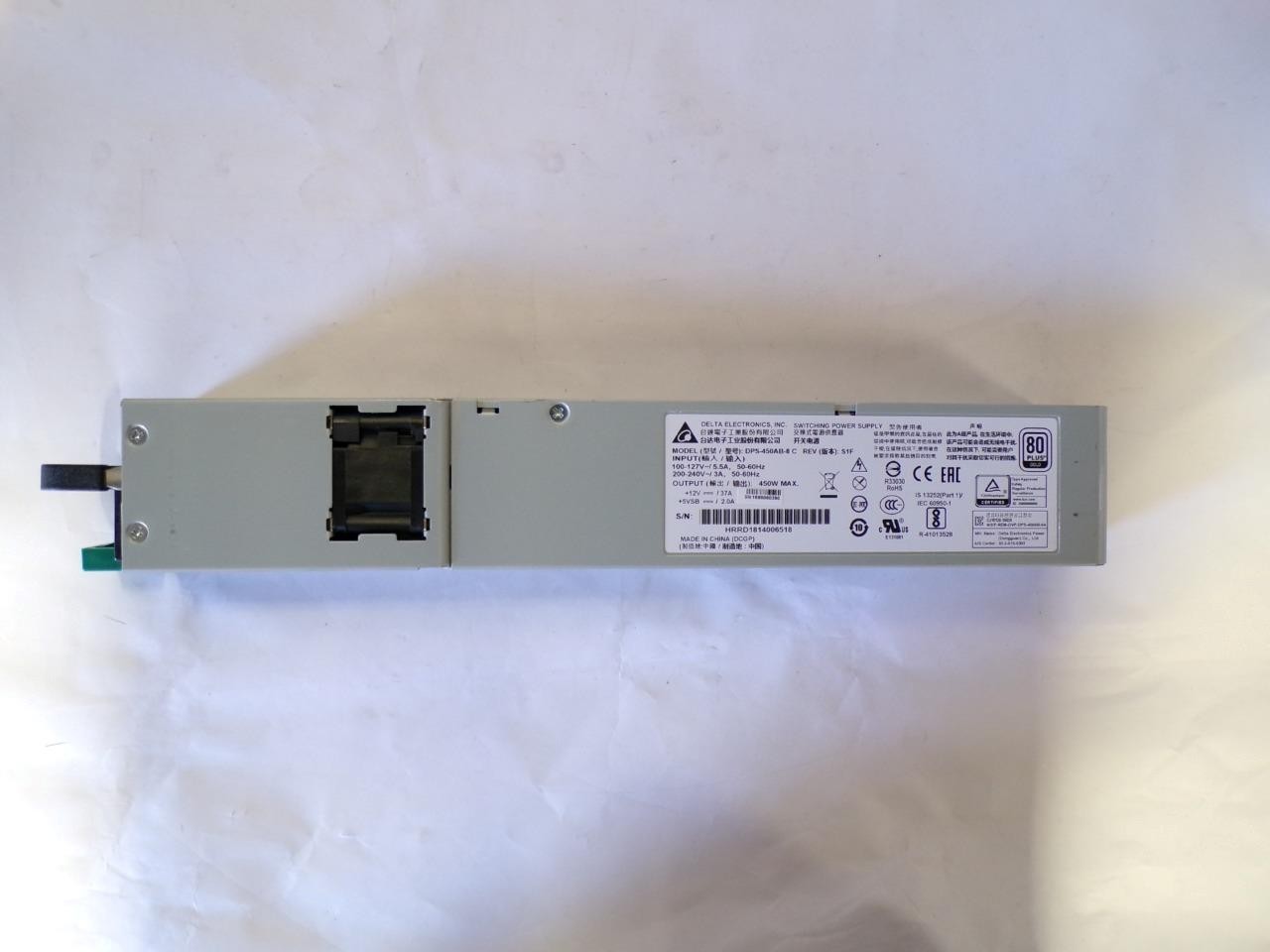 Delta Electronics DPS-450AB-8 450W 80+ Gold Server Power Supply (J189)