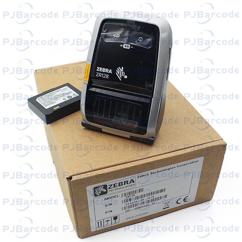 Brand New GENUINE Zebra ZR128 Bluetooth Mobile Printer ZR1-0DB0C040-00
