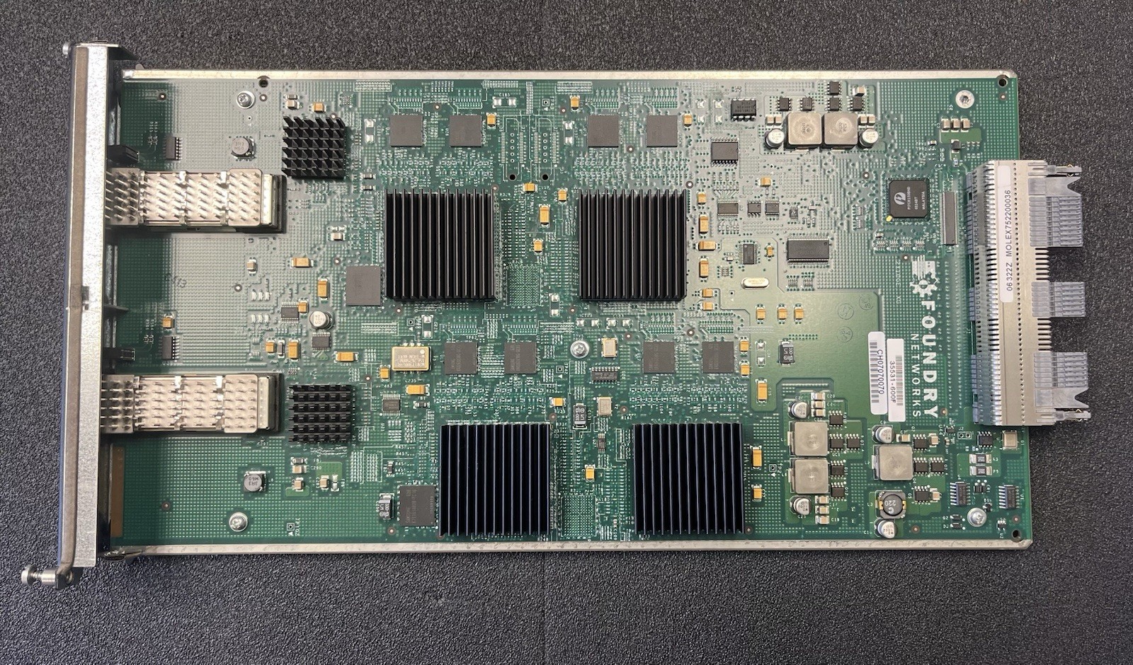 Foundry Networks SX-FI42XG FastIron SuperX 2-port XFP 10-Gigabit Ethernet module