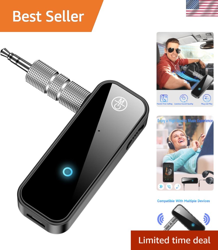2-in-1 Bluetooth 5.3 Transmitter & Receiver - AUX Wireless Audio Adapter