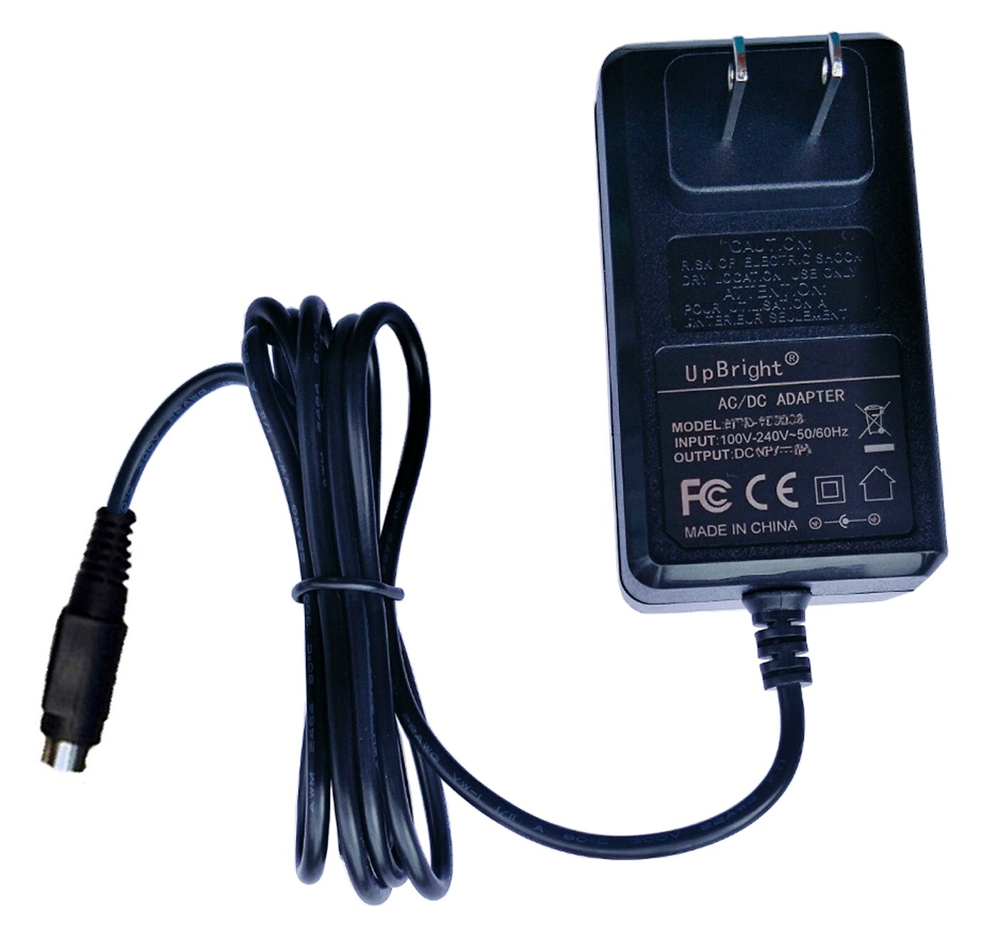 4-Pin 12V 3A AC Power Adapter For ATS036T-W120V ATS036T-W120V Adapter Tech. 36W