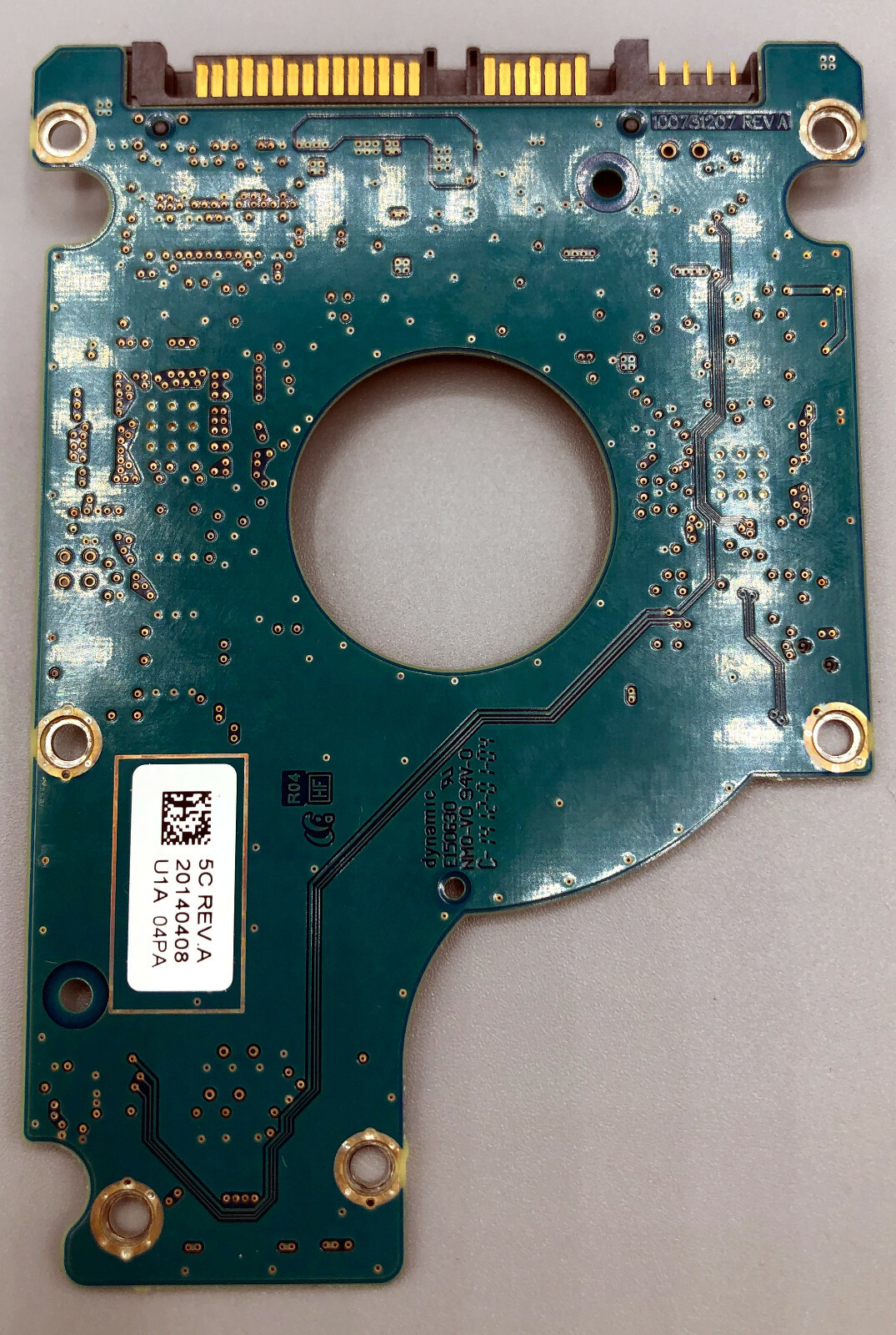 PCB ONLY 100731207 REV A Seagate 2.5" SATA G1-80