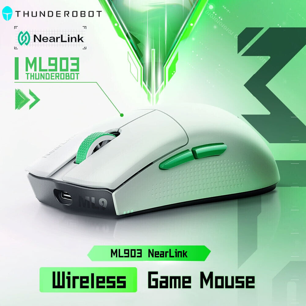 THUNDEROBOT ML903 Triple Mode Wireless Gaming Mouse NearLink Programmable MICE