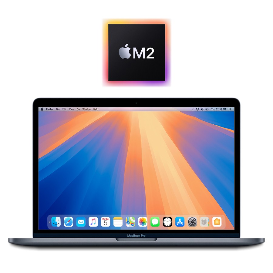 2022 Apple M2 MacBook Pro 13" 16GB/512GB - (Space Gray) A2338 w/Year Warranty