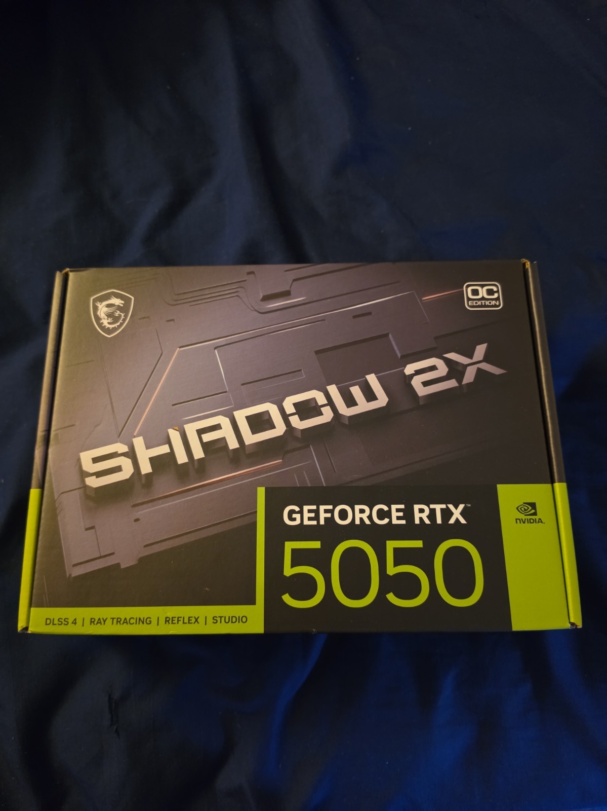 MSI NVIDIA GeForce RTX 5050 8GB OC Edition Shadow 2x GDDR6 Graphics Card