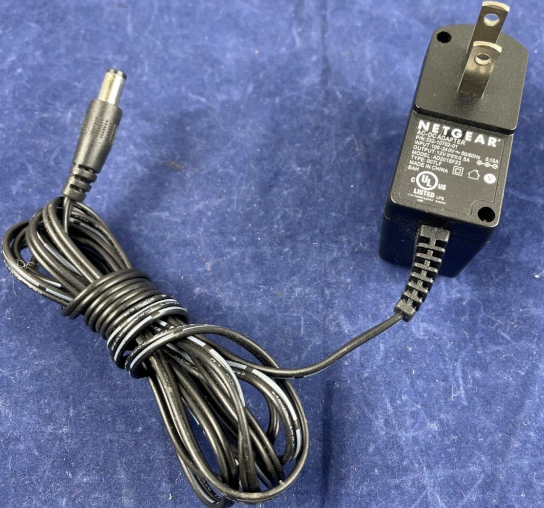 Genuine OEM Netgear AD2015F23 332-10702-01 12V 0.5A Power Supply AC Adapter