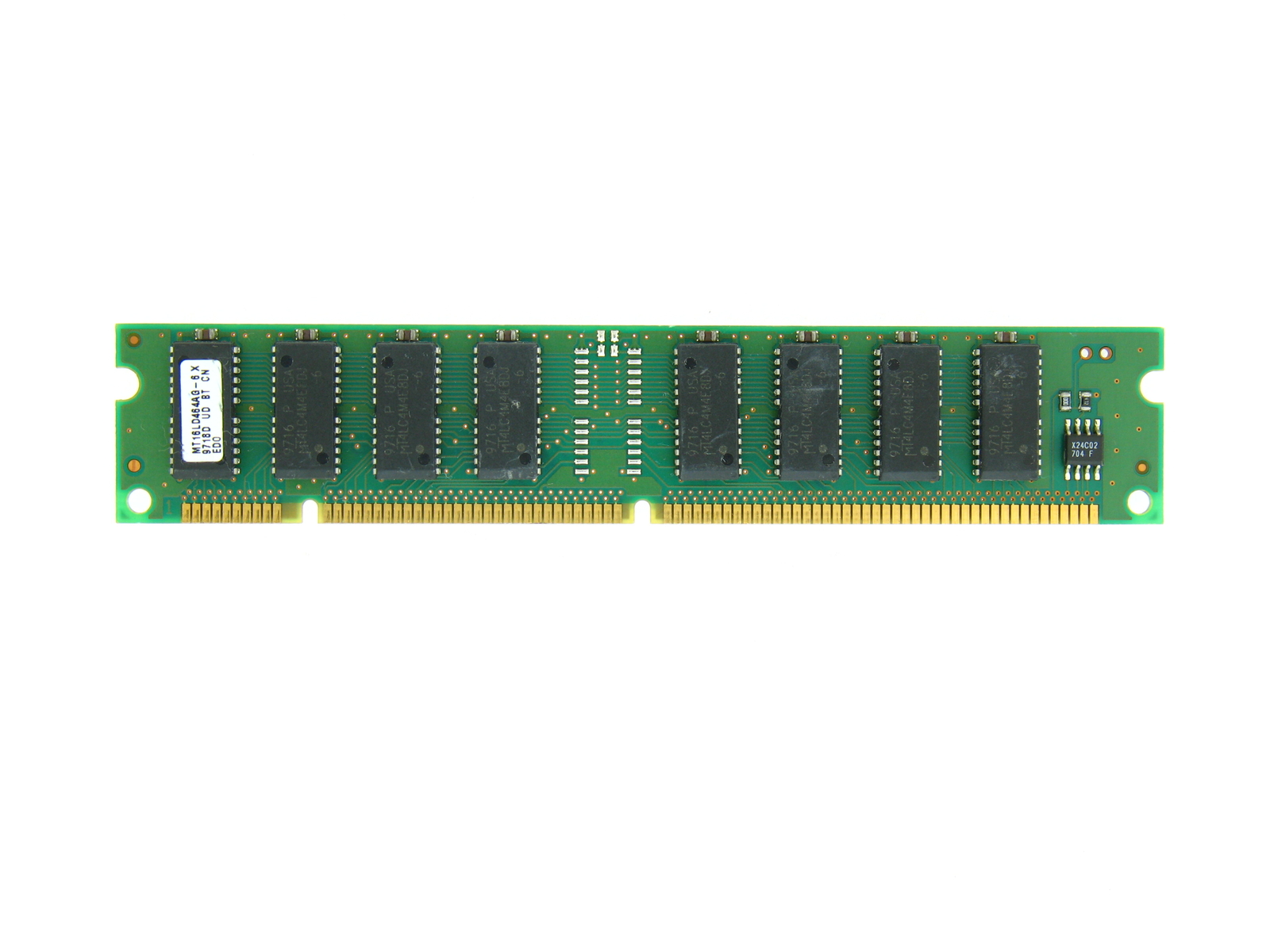 MT16LD464AG- 6 X COMPUTER MEMORY MODULE 168 PIN LOT OF 50