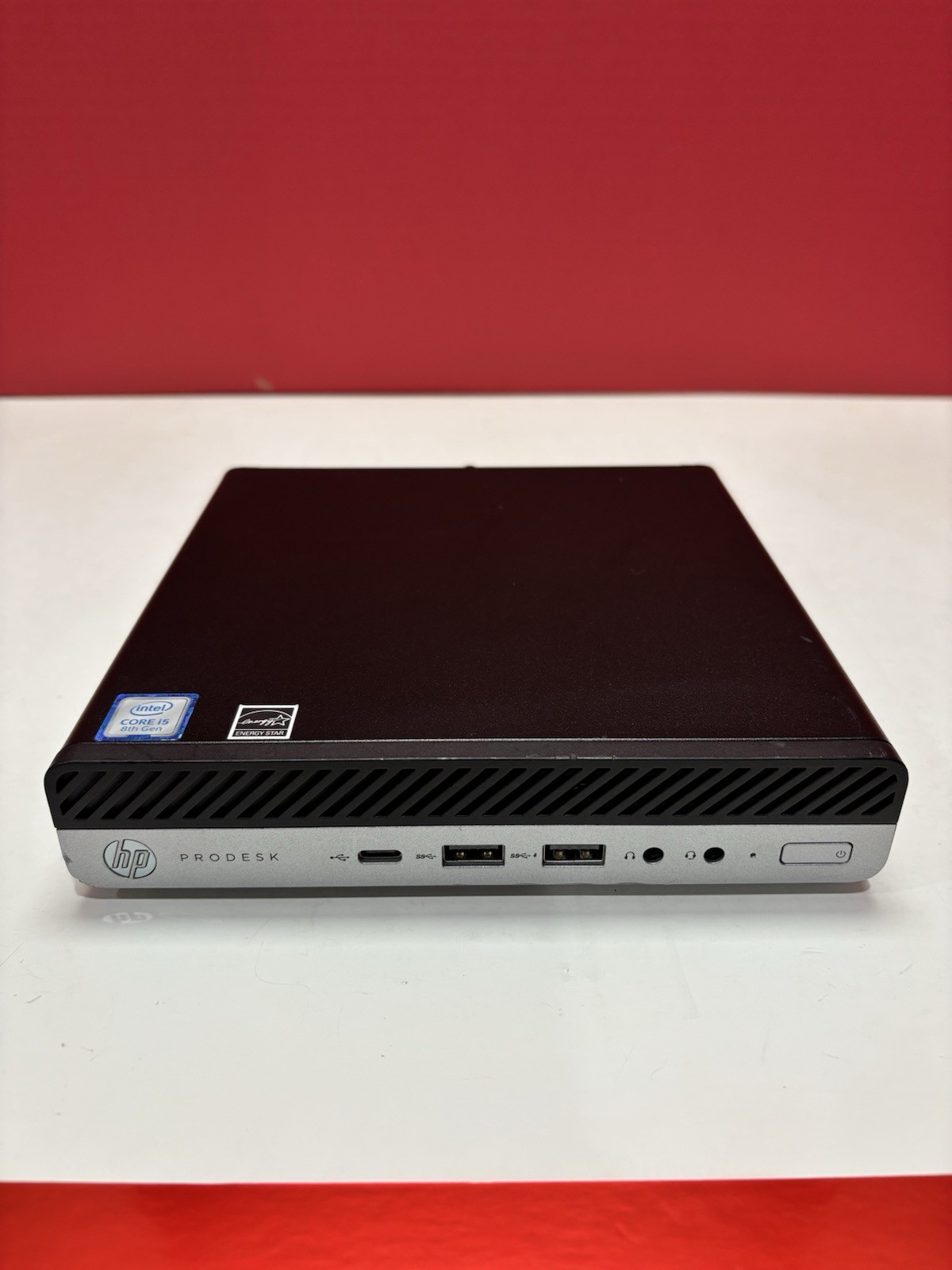 HP ProDesk 600 G4 DM i5-8500T  2.1GHz 16GB RAM 256GB SSD Mini desktop window 11P