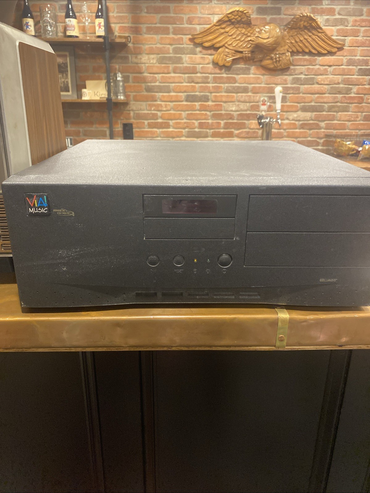 Elan Home Systems VIA MUSIC Home Computer WORKING READ