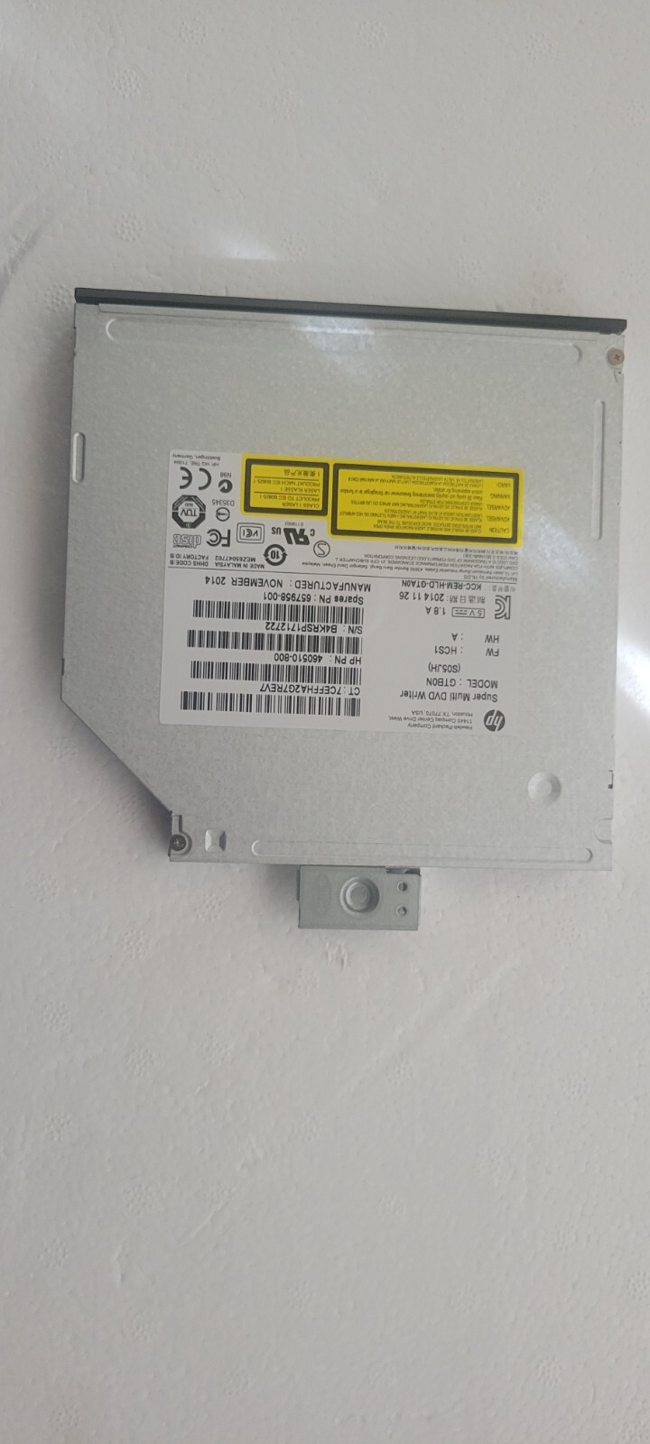 HP Super Multi DVD/CD-RW Disk Drive SN-208 | 460510-800 | 657958-001 | Tested